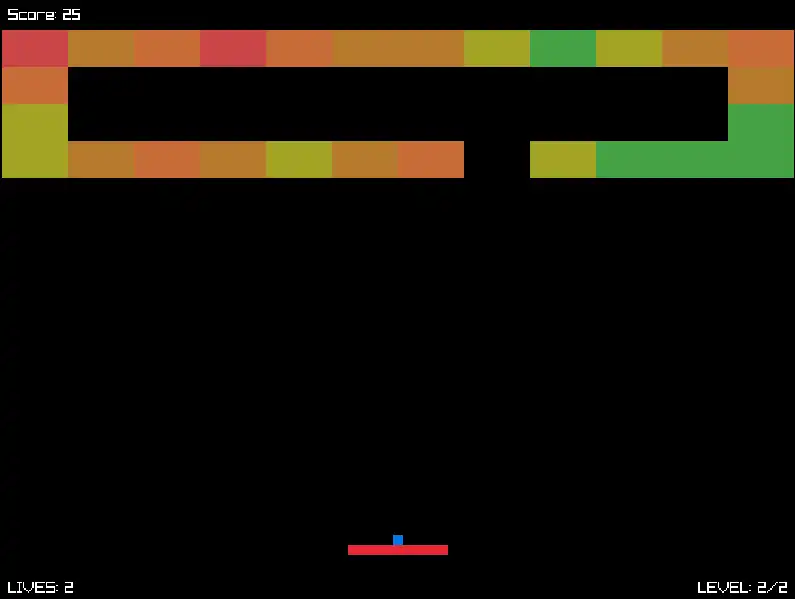 Atari Brick Breaker Clone screenshot 3
