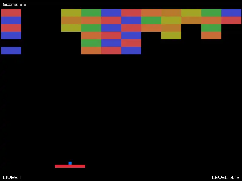Atari Brick Breaker Clone screenshot 4