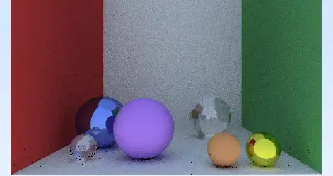 CUDA Real Time Ray Tracer screenshot 1